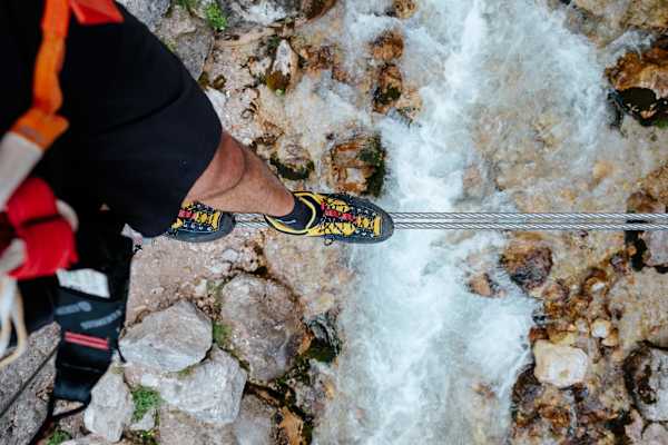 Bergwelten mein erster Klettersteig Ramsau am Dachstein