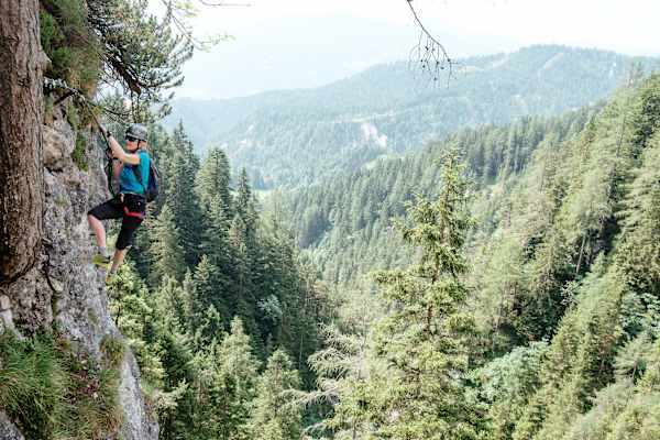 Bergwelten mein erster Klettersteig Ramsau am Dachstein