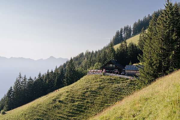 Das Etappenziel: die Gafadurahütte