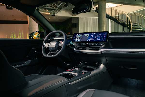 Die Innenausstattung des neuen Jeep Compass.