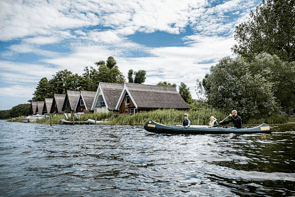 Der Ferienpark Mirow ist ein idealer Ausgangspunkt für Kanutouren nach Müritz und Umgebung