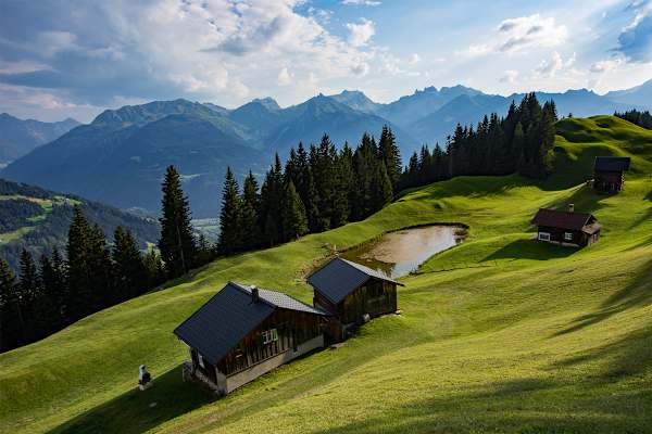 Drei Seen Runde Mountainbiken Montafon