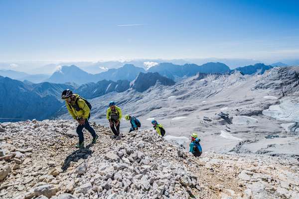 Bald sind die Kraftreserven verbraucht – zum Glück ist der Gipfel in greifbarer Nähe