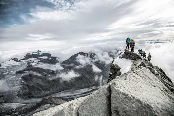 Der Gipfelgrat des Glockner