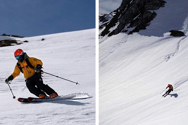 Obertauern: Patrik Schwaiger beim Freeriden in den Radstädter Tauern