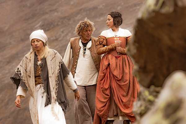 Die drei Protagonisten im Streit