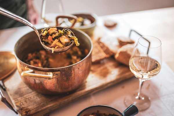 Sehr köstlich - der Grünkohleintopf