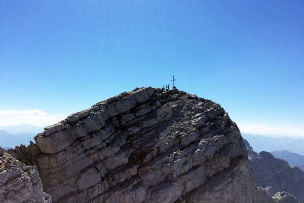 Blick auf den Gipfel des Hochtors