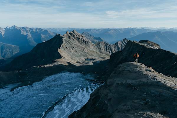 Perfektes Terrain auf über 3.200m