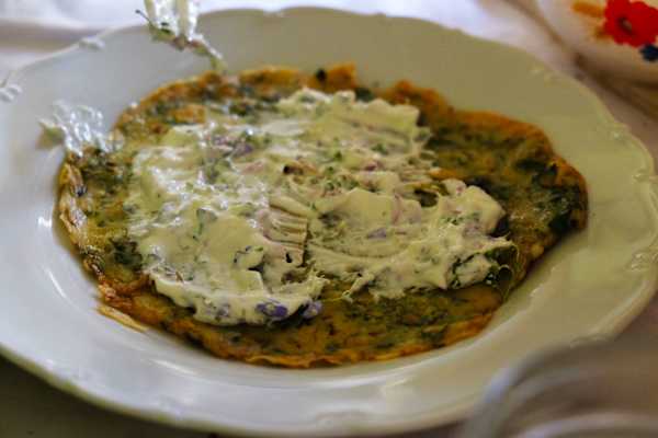 Kräuterwandern: Wildkräuterpalatschinken