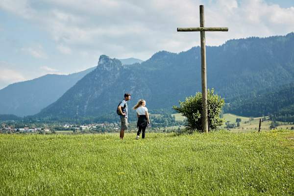 Auch die Kulturlandschaft kommt im Naturpark Ammergauer nicht zu kurz.
