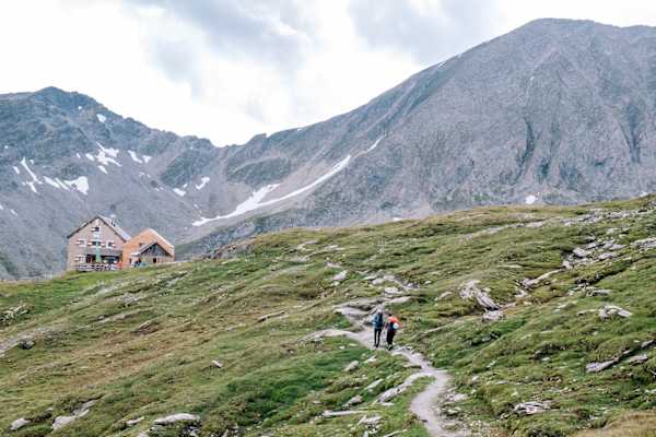 Die letzten Meter Richtung Salmhütte