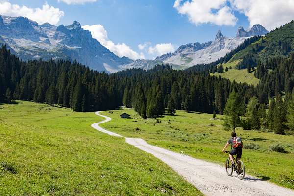 Lindauer Hütte Mountainbike Montafon
