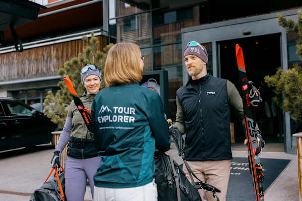 Genächtigt wird in Partner-Hotelbetrieben.