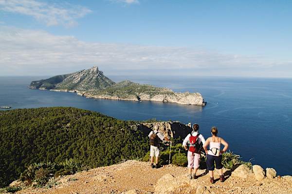 Blick auf die Dracheninsel.