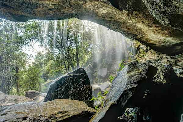 Die Tiger Falls in den Drakensbergen (Südafrika)