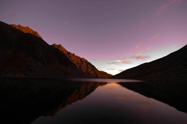 Der Hundstalsee nahe der Inzinger Alm