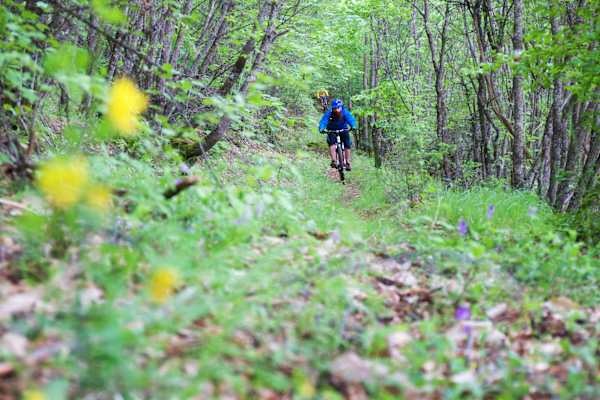 Mountainbike Ohridsee Mazedonien Bergwelten
