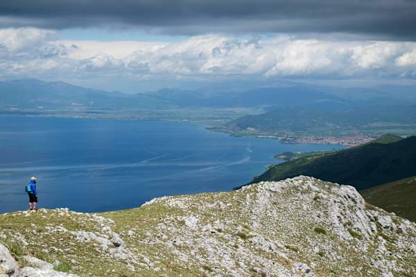 Mountainbike Ohridsee Mazedonien Bergwelten