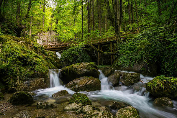Von Wien nach Mariazell: Bei den Myrafällen im Gemeindegebiet Muggendorf in Niederösterreich