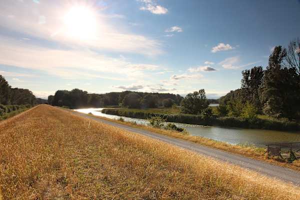 Wander- und Radweg in der Schönau