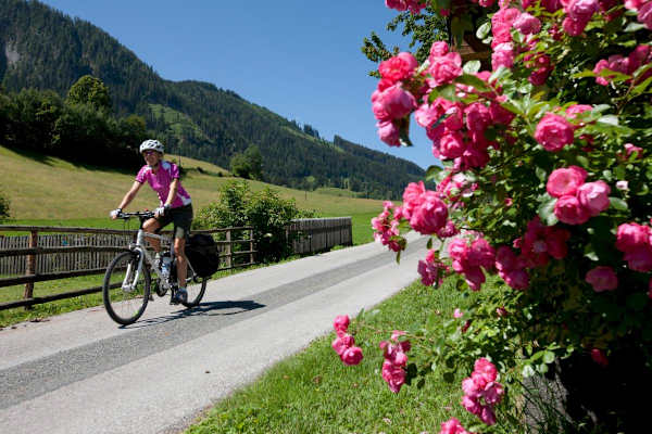 Auf dem Tauernradweg durch das Salzburger Land