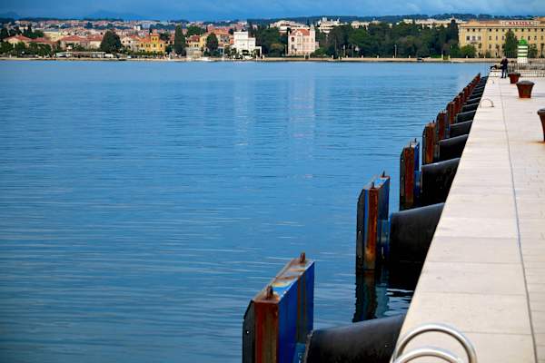 Am Hafen von Zadar