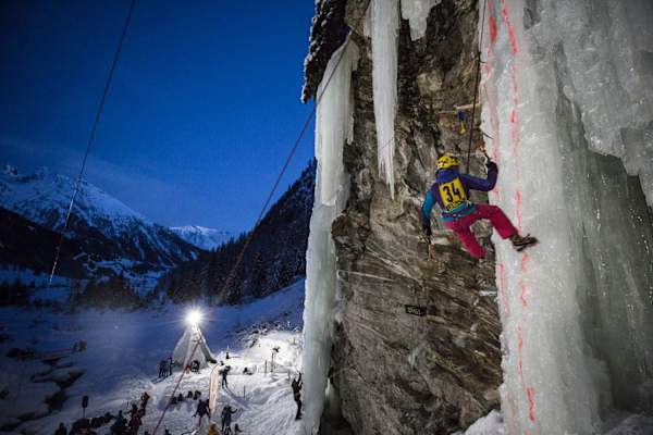Eiskletterfestival im Eispark Osttirol
