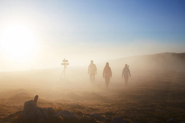 Episch: Wenn sich das erste Licht seinen Weg durch die Nebeldecke bahnt