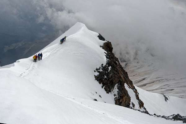 Piz Palü Engadin Salewa Basecamp Bergwelten