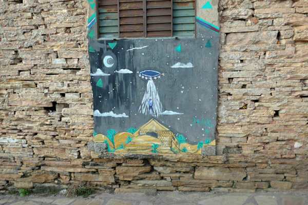 Ufo-Spuren im Örtchen São Thomé das Letras