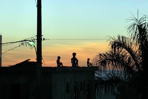 Abendstimmung in São Thomé das Letras