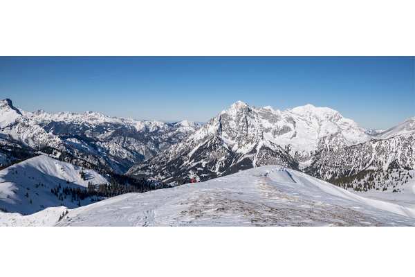 Blaseneck im Gesäuse: Gipfelpanorama