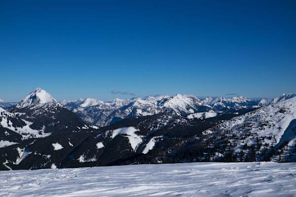 Blaseneck: Gipfelpanorama im Gesäuse