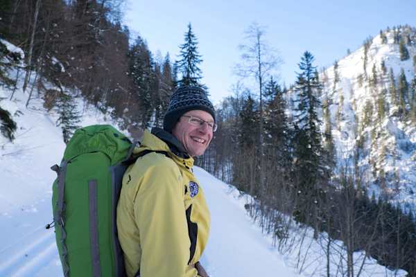 Hans-Peter Scheb: Skitour aufs Blaseneck