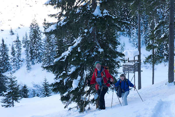 Skitour aufs Blaseneck: Andreas Hollinger