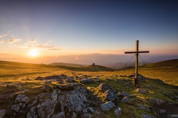 Sonnenaufgang auf der Saualpe