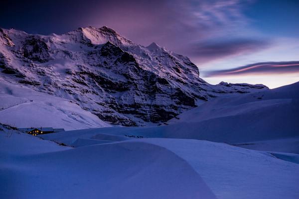 Winter in der Schweiz