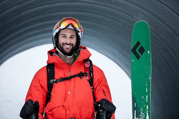 Tom Gaisbacher: Freerider. Liebt Steilrinnen und Nordwände, ist drauf und dran die Erstbefahrungen von Heini Holzer zu wiederholen.