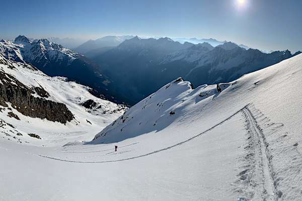 Aufstieg auf die Brennerspitze