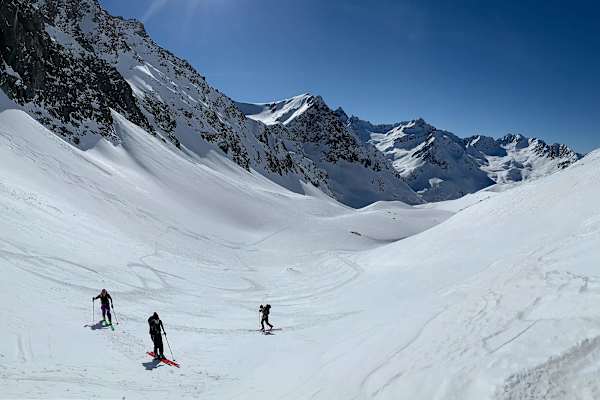Aufstieg auf der „Langen“