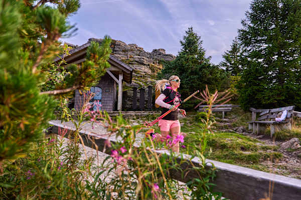 Trailrunningstrecken gibt es auch am Arber.