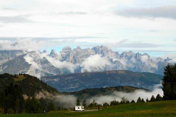 Tre Cime del Bondone: Brenta-Gruppe