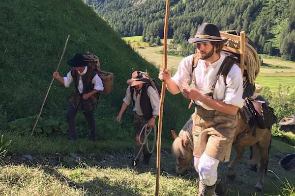 Dreh Reenactment Glockner-Erstbesteigung