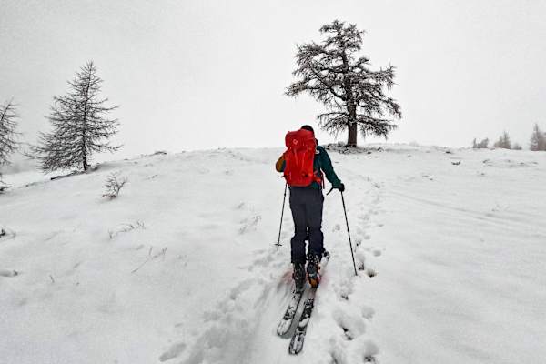 Skitourengeher im Großen Lachtal