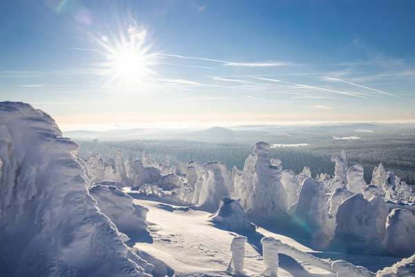 Eiskalt aber wunderschön – der Fichtelberg im Winter