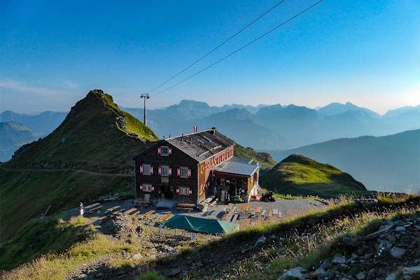 Auf die Wormser Hütte Mountainbike Montafon