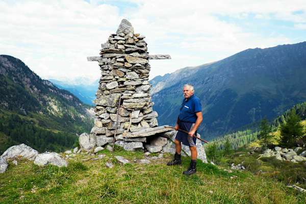 Zeisch-Alm: Menhir