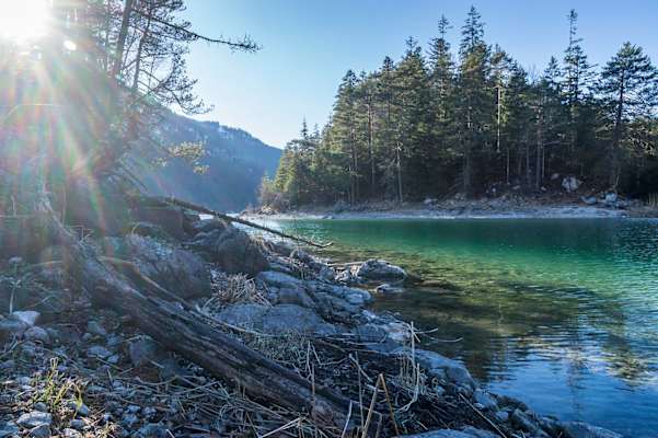 Eibsee in Garmisch-Partenkirchen