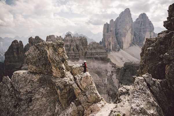 Die Drei Zinnen in Südtirol sind ein beliebtes Fotomotiv für jeden Bergenthusiasten und finden sich wenig überraschend auch in Romans Fotogalerie.